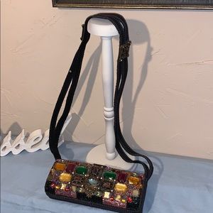 Mary Frances beaded small designer bag NWOT